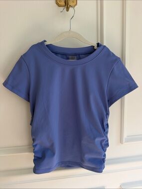 Women’s Salt Project Short Sleeve Active Tee in Periwinkle Blue
